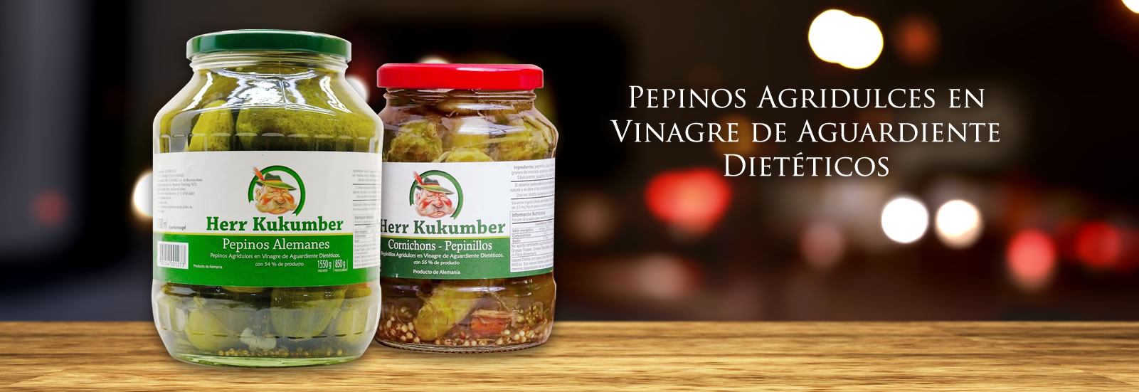 pepinos agridulces en vinagre dieteticos alemanes herr kukumber