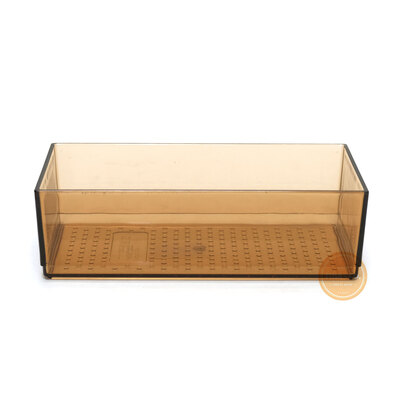 Organizador Rectangular Pequeño de Acrilico Marrón S