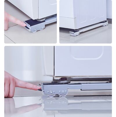 Soportes/Base Elevadora de Acero Extensibles con Ruedas x2 unidades