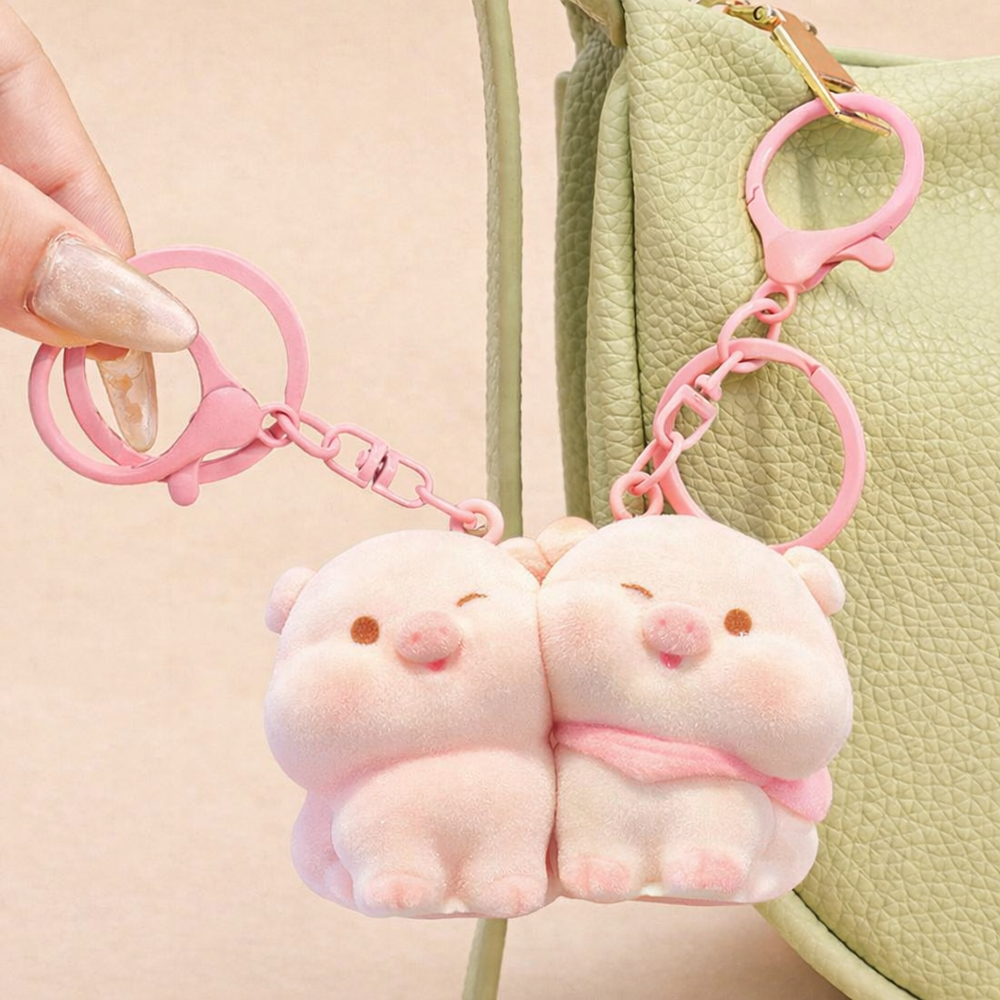 Llavero Parejas Imán Chanchito