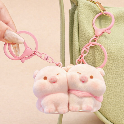 Llavero Parejas Imán Chanchito