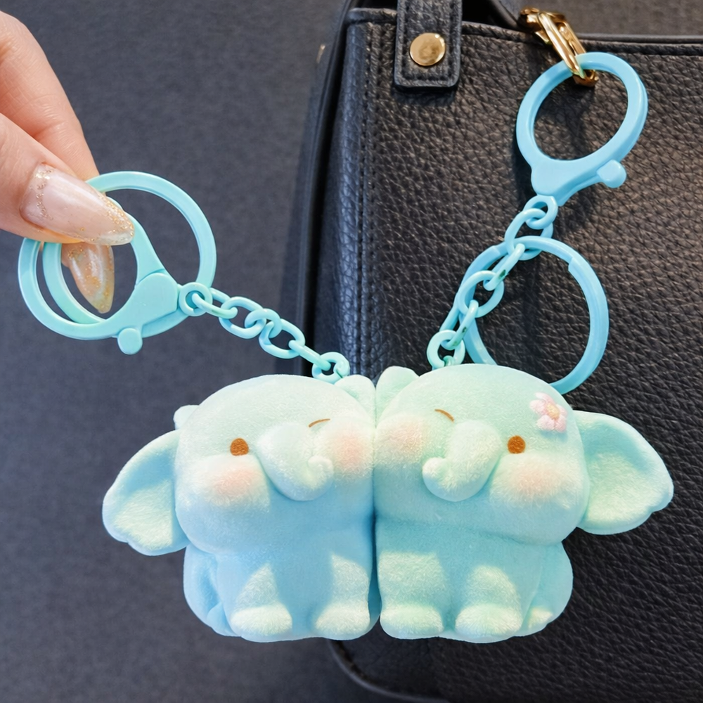 Llavero Parejas Imán Elefante