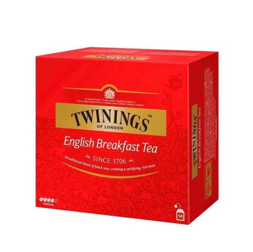 English Breakfast Classics Black Tea x50 Saquitos