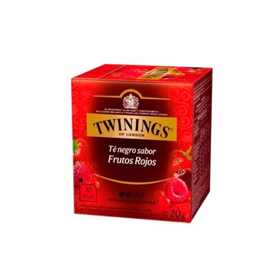 Té Negro Sabor Frutos Rojos