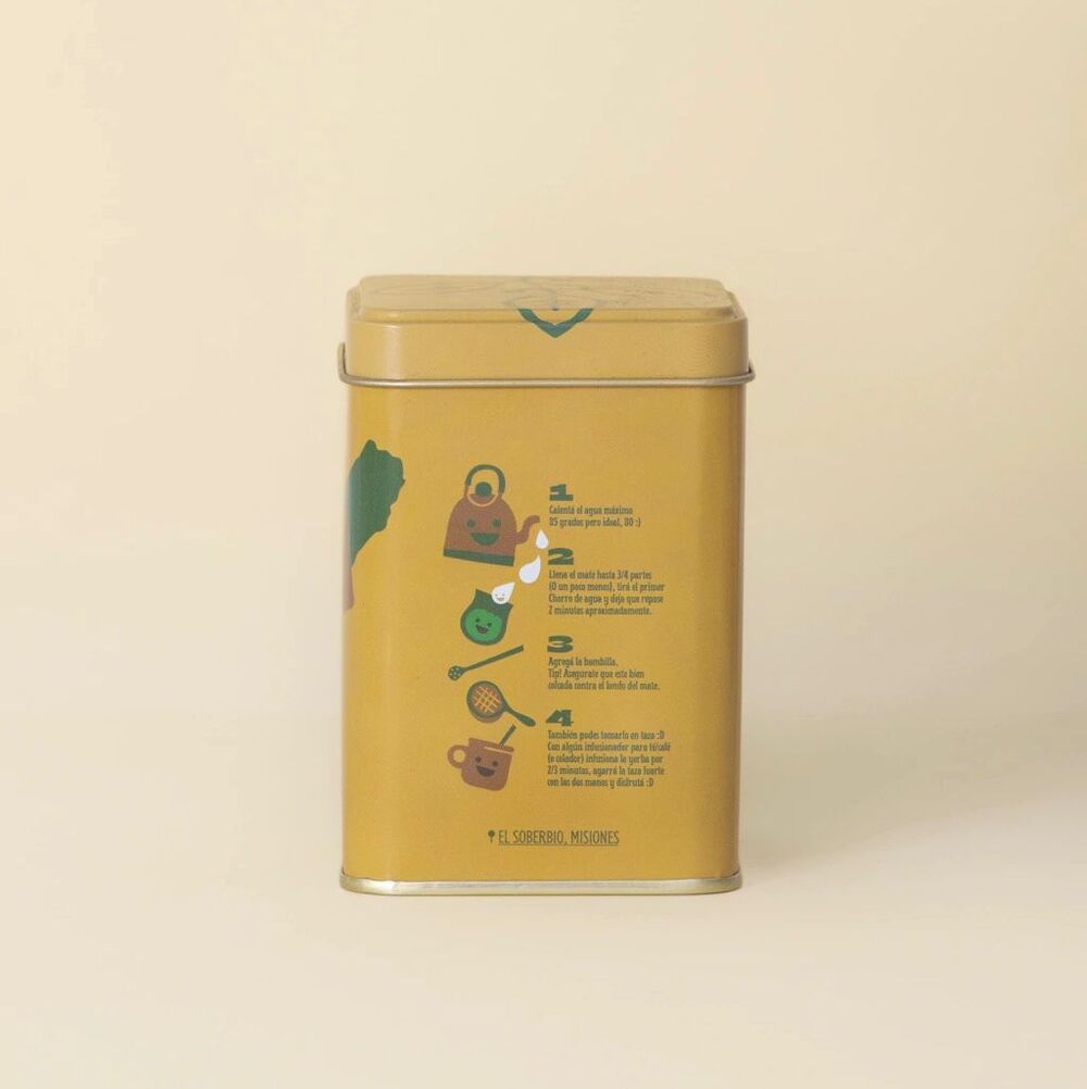 Yerba Mate, Pomelo Y Cardamomo 110gr