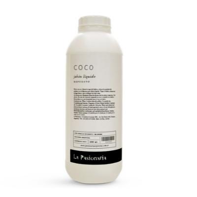 La Pasionaria Repuesto de Jabón liquido de Coco - 1Lt