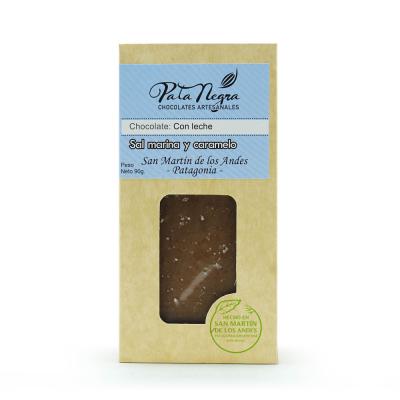 Pata Negra Chocolate con Leche, Sal Marina y Caramelo - 90gr