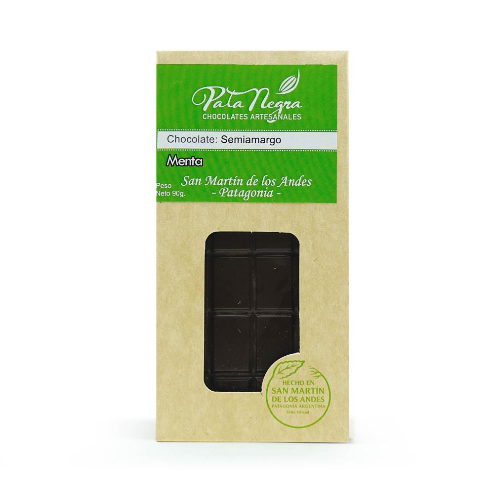 Pata Negra Chocolate Semiamargo con Menta - 90gr