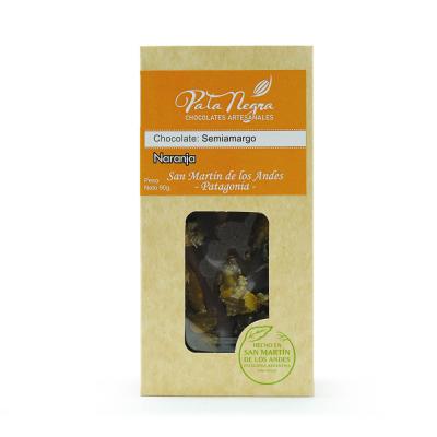 Pata Negra Chocolate Semiamargo con Naranja - 90gr