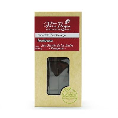 Pata Negra Chocolate Semiamargo con Frambuesa - 90gr