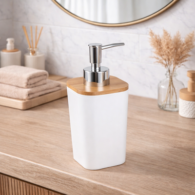 Dispenser de Jabón Bambu Línea Bianca