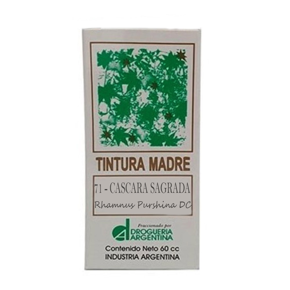 Tintura Madre Cascara Sagrada - 60cc