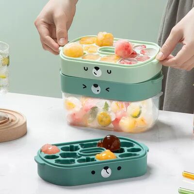 Molde de Hielo + Hielera Oso Claro