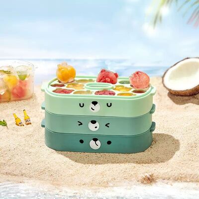 Molde de Hielo + Hielera Oso Claro