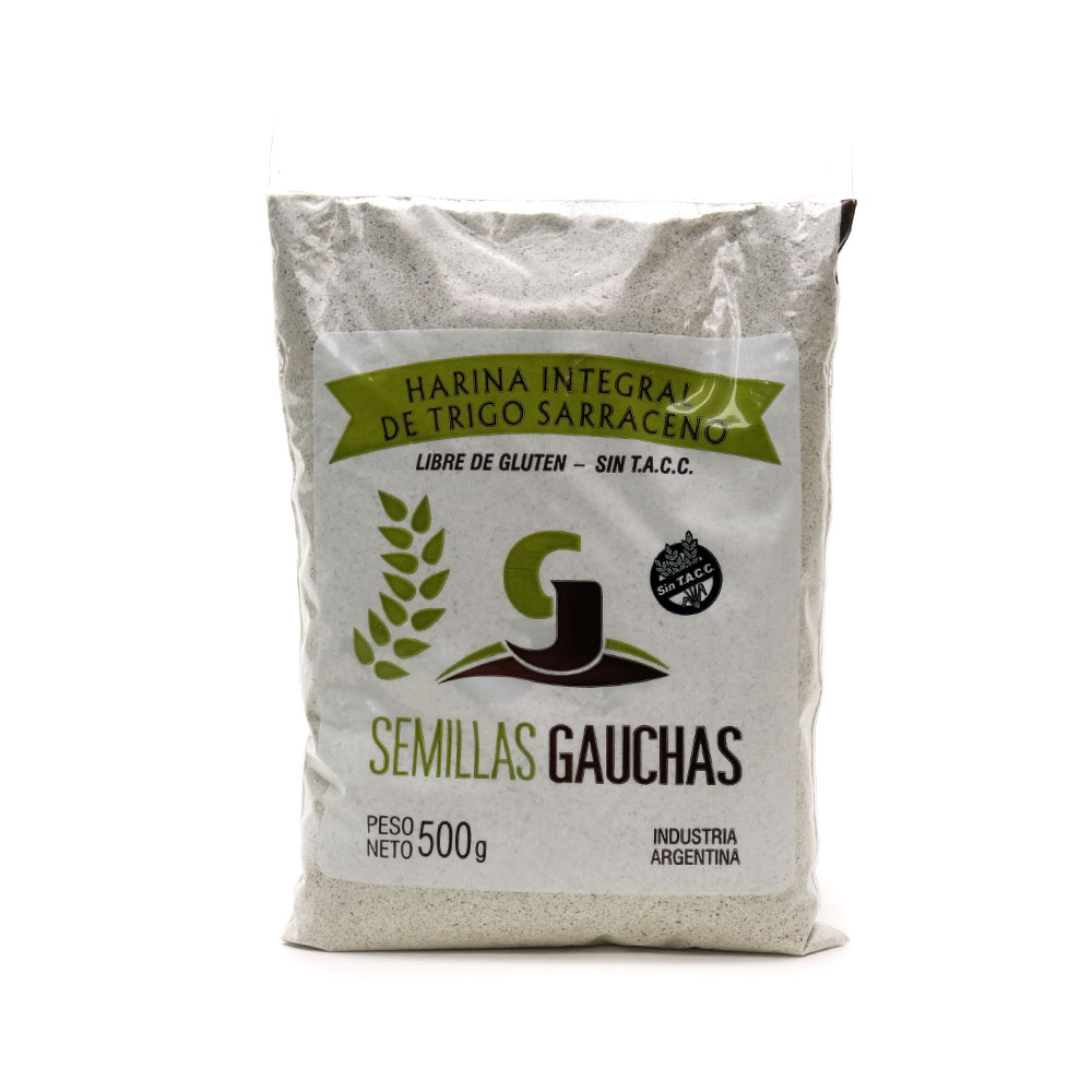 Semillas Gauchas Harina Integral de Trigo Serraceno - 500gr