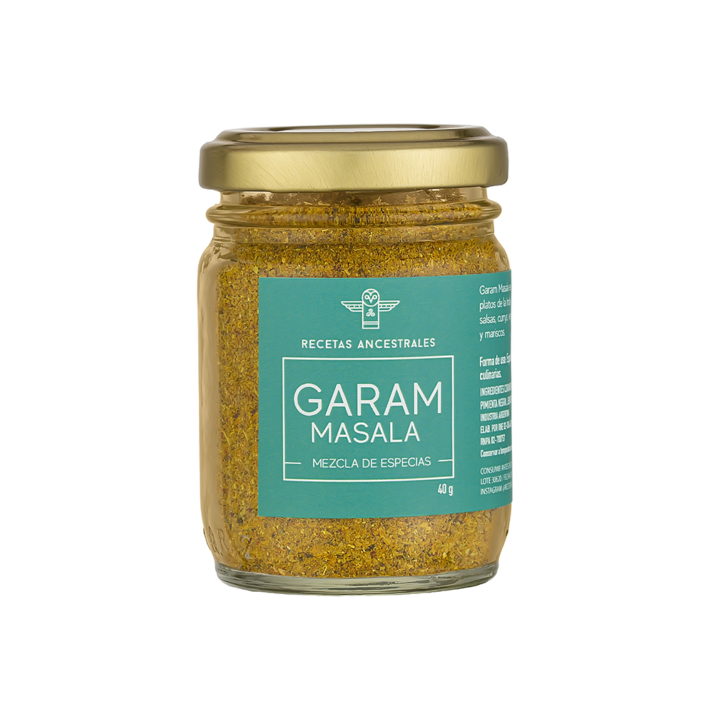 Recetas Ancestrales Garam Masala - 40gr