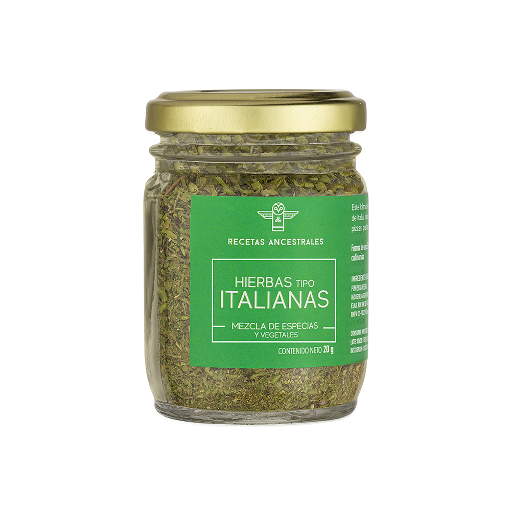 Recetas Ancestrales Hierbas Tipo Italianas - 20gr