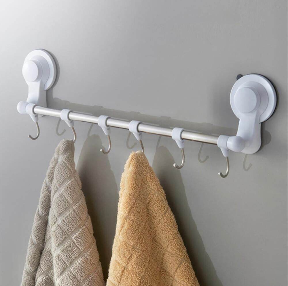 Estante con Ganchos para Colgar Bathlux