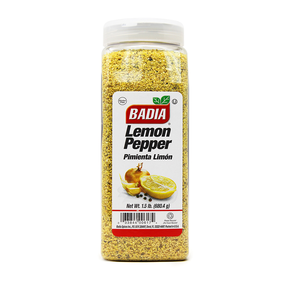 Badia Lemon Pepper - 680.4gr
