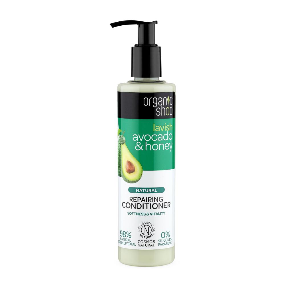 Organic Shop Acondicionador Reparador de Palta Orgánica y Miel - 280ml