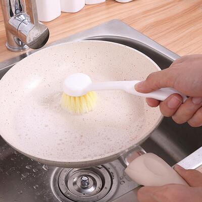 Cepillo Para Lavar Cocina con Mango Ergometrico Pequeño