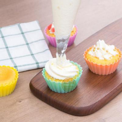 Molde CupCake Individual de Silicona x4un