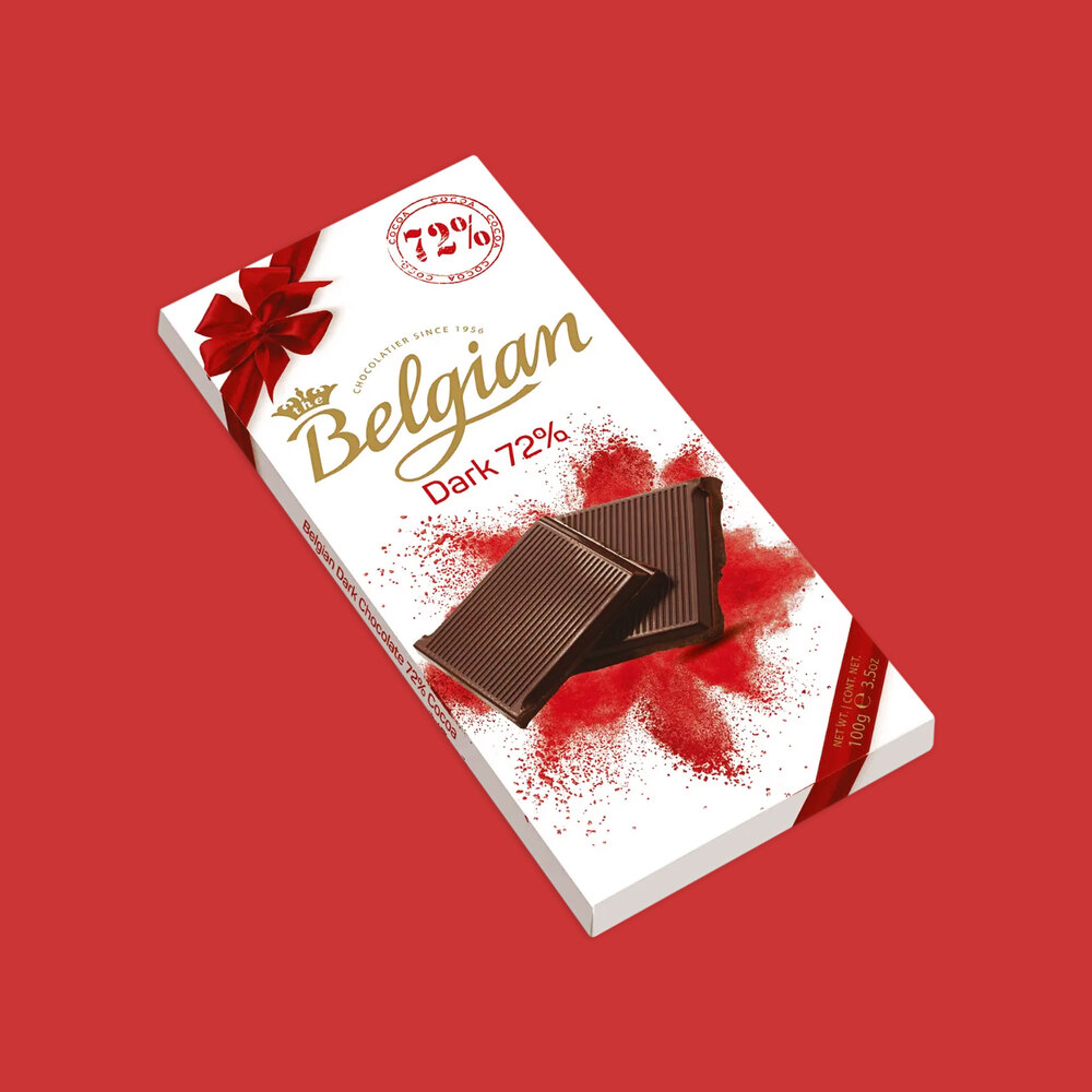 Belgian Chocolte Dark 72% Cocoa - 100gr