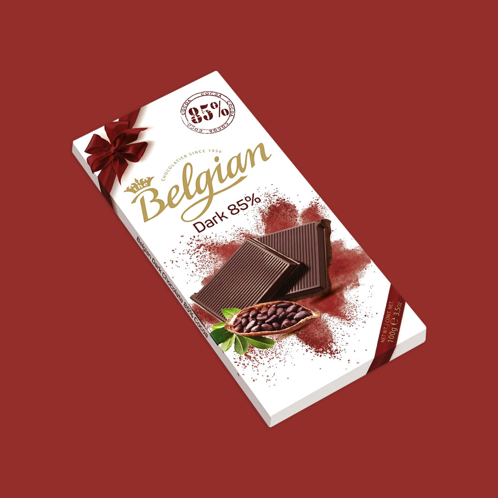 Belgian Chocolte Dark 85% Cocoa - 100gr