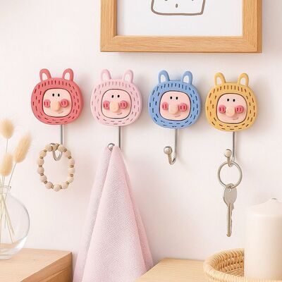 Gancho Diseño Gatito Cachete