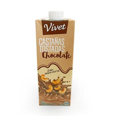 Vivet Castaña Tostada Chocolate - 1Lt