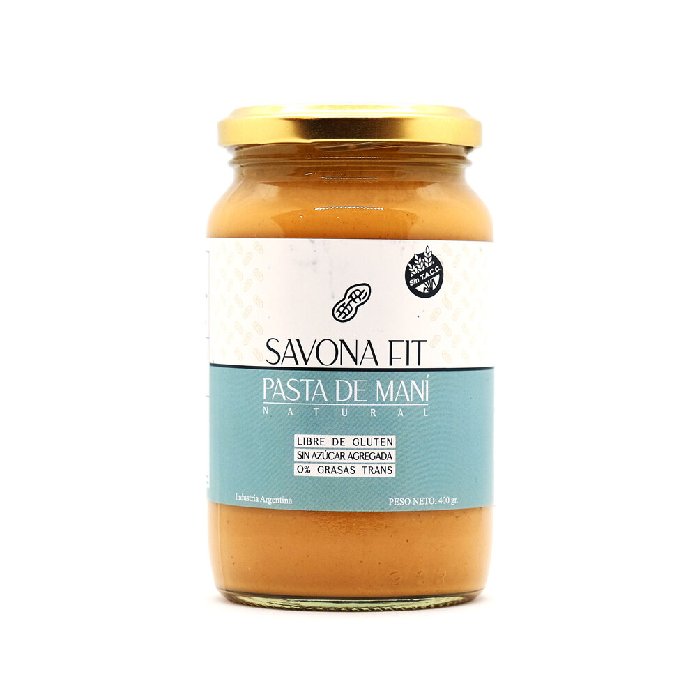 Savona Fit Pasta de Maní - 400gr