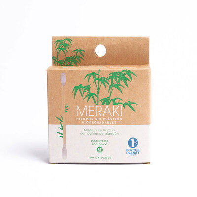 Meraki Hisopos Biodegradables - 100u