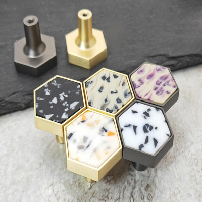 Tiradores para Muebles Hexagonal Diamonds