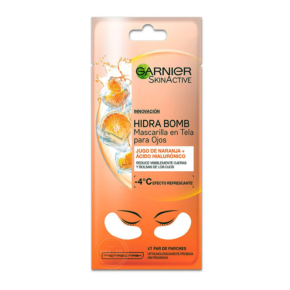 Garnier SkinActive Mascarilla para Ojos Jugo de Naranja - 6gr