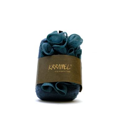 Krramel Esponja de Baño Corporal Azul