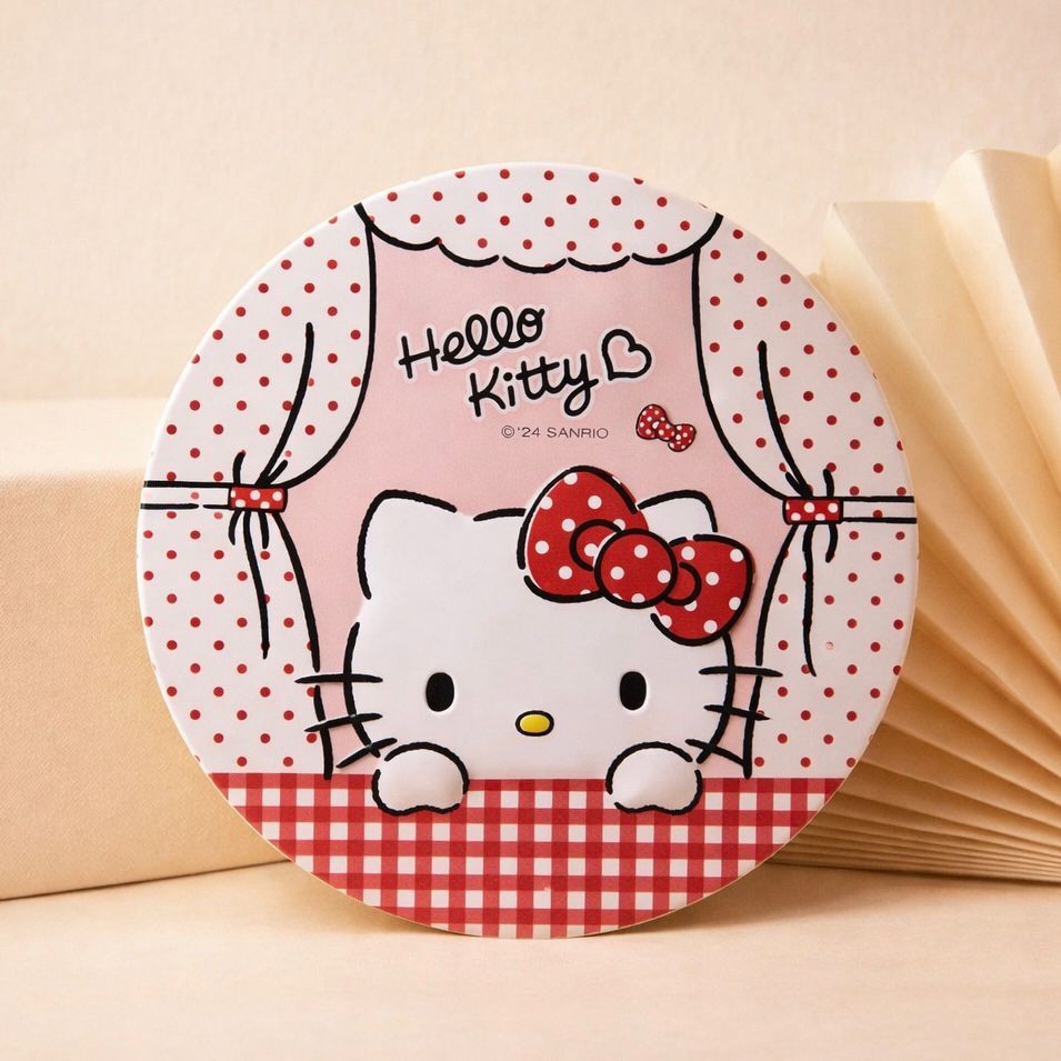 Hello Kitty Lata Redonda Rosa Turrones 168g