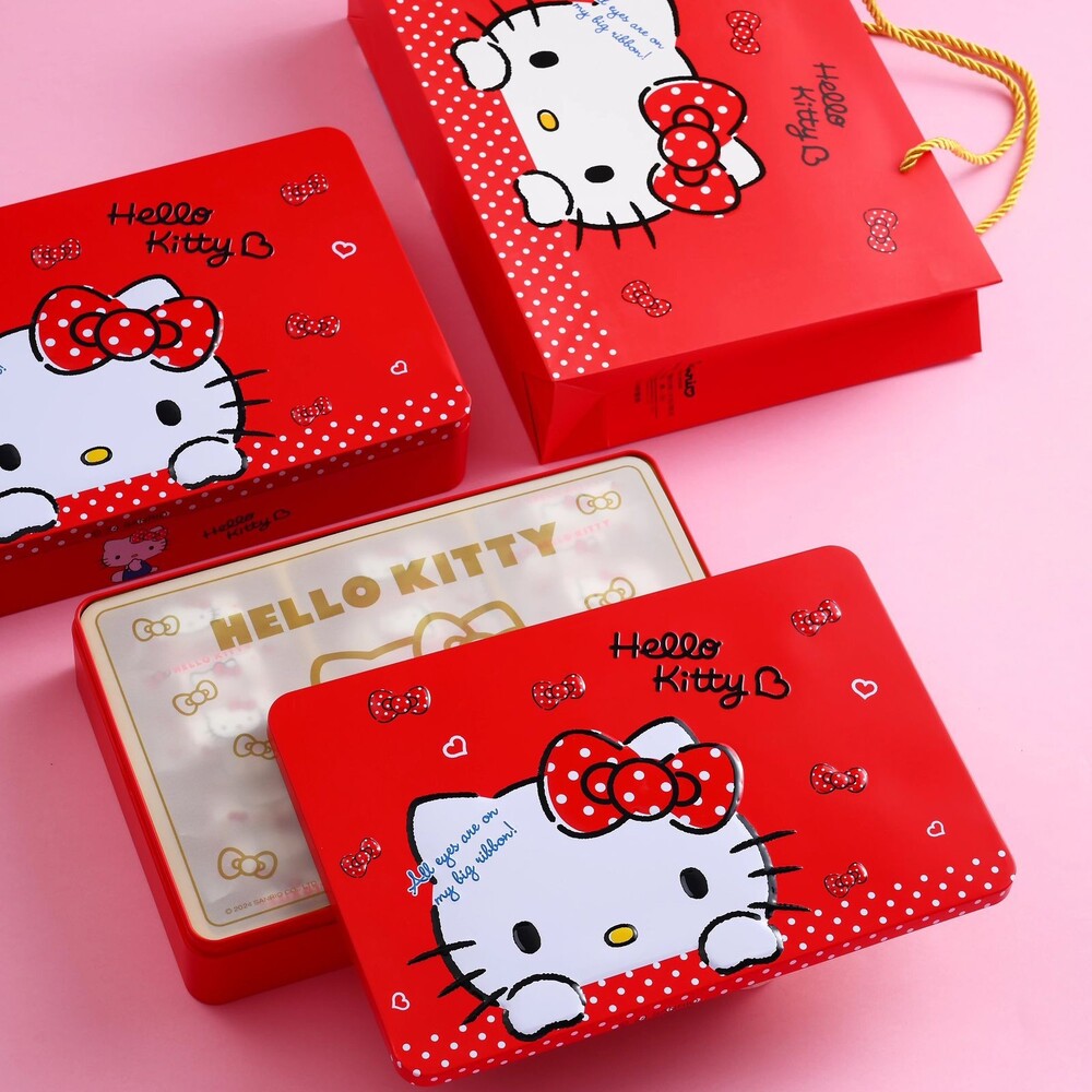 Hello Kitty Lata Turrones + Bolsa 380g