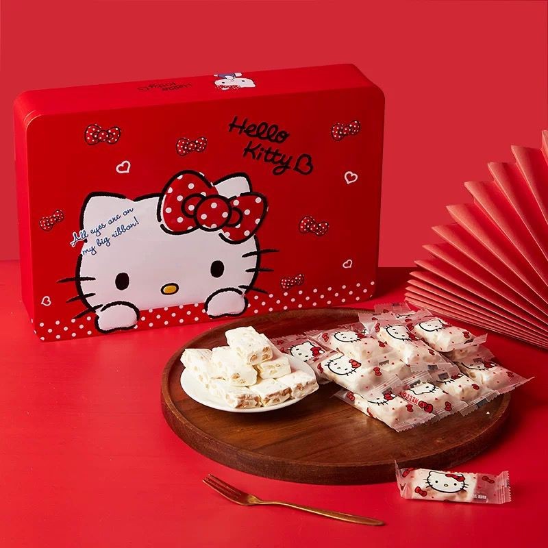 Hello Kitty Lata Turrones + Bolsa 380g