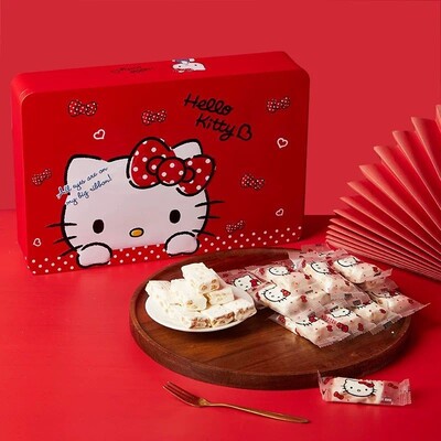 Hello Kitty Lata Turrones + Bolsa 380g