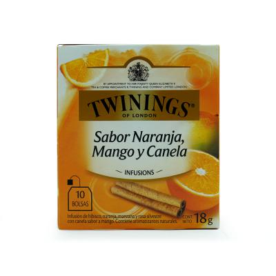 Twinings Sabor Naranja, Mango y Canela - 18gr