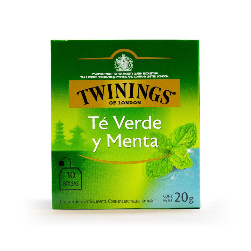 Twinings Sabor Té Verde y Menta - 20gr