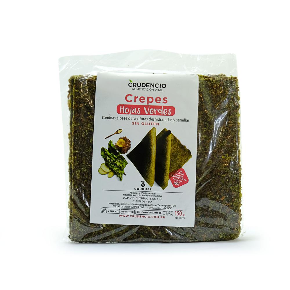 Crudencio Crepes Hojas Verdes - 150gr