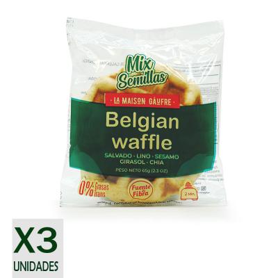 La Maison Gaufre Belgian Waffle Mix Semillas - 3U