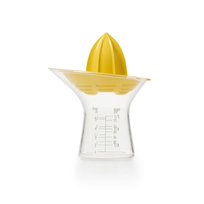 Oxo Good Grips Exprimidor De Citricos Amarillo con Recipiente