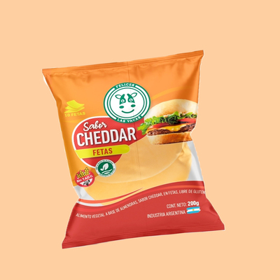 Felices Las Vacas Fetas Sabor Cheddar - 230gr