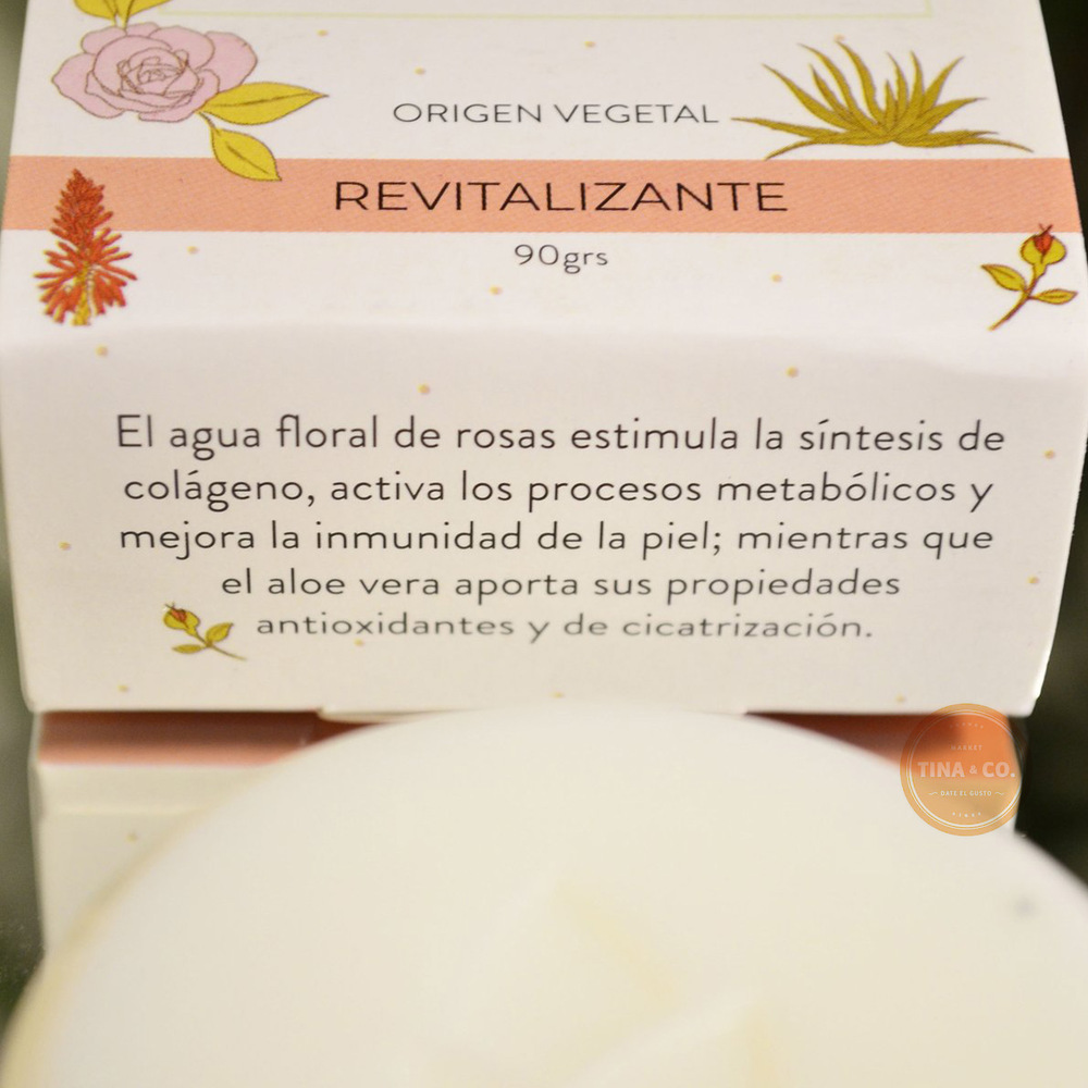 Biomille Jabon Natural Rosas y Aloe Vera - Revitalizante