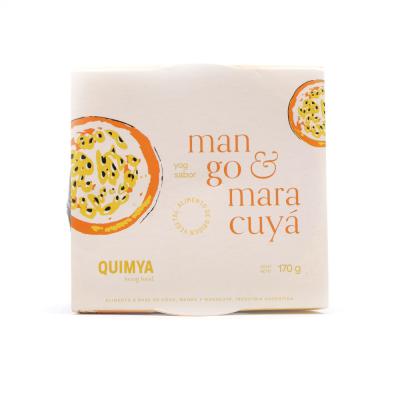 Quimya Yogur Sabor Mango & Maracuyá - 170gr