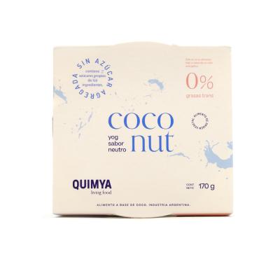 Quimya Yogur Sabor Neutro Coconut - 170gr