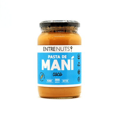 Entre Nuts Pasta de Maní Coco - 380gr