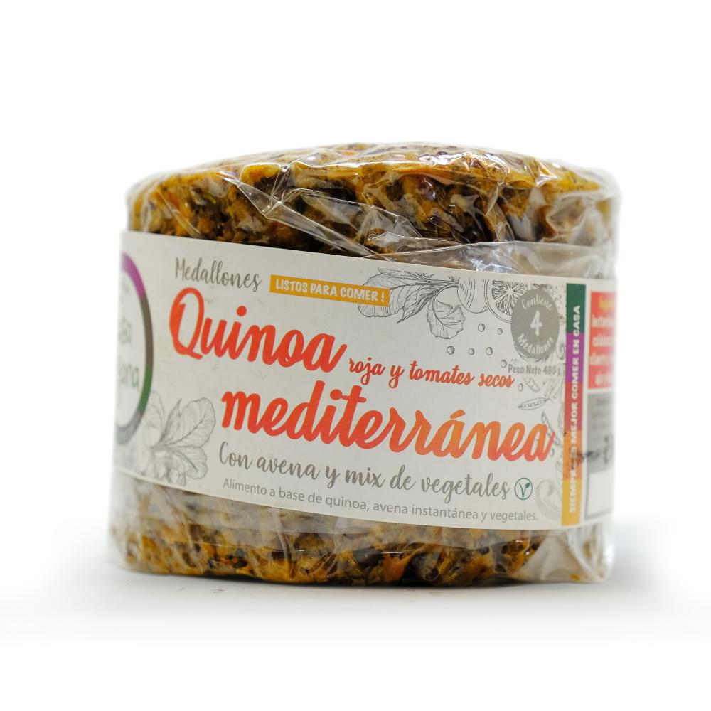 Casa Vegana Medallones Quinoa Mediterranea - 4u